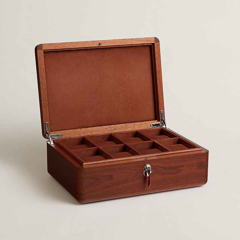 HERMES　Watch用化粧箱 Casaque Panthera Deco watch box | Hermès Canada